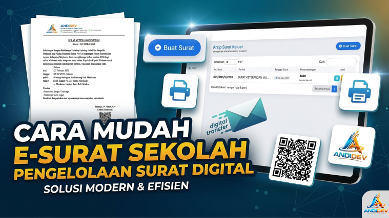 Aplikasi E‑Surat Sekolah & Madrasah
